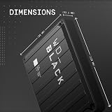 WD_BLACK P10 4TB Game Drive for Xbox Portable External HDD Up to 130MB/s + 1 view 3