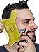 Beard Guide - Template for Men's Trimming - Shaper and Shaping Stencil for a Trimmer and Shaver - Yellow Transparency Beard Cut Liner Tool