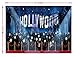 LB Hollywood Backdrop Red Carpet Photo Backdrop for Photoshoot 7x5ft Vinyl Movie Awards Night Ceremony Birthday Party Event Dress-up Portraits Photo Booth Backdrop