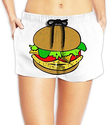 Running Shorts Woman Beef Burger Trendy