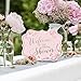 Lillian Rose Set of 5 Pink and Gold 5 Bridal Shower Signs