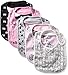 Rosie Pope Girls Baby 5 Pack Bibs