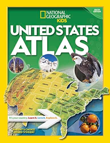 National Geographic Kids United States Atlas, 7th Edition (NGK