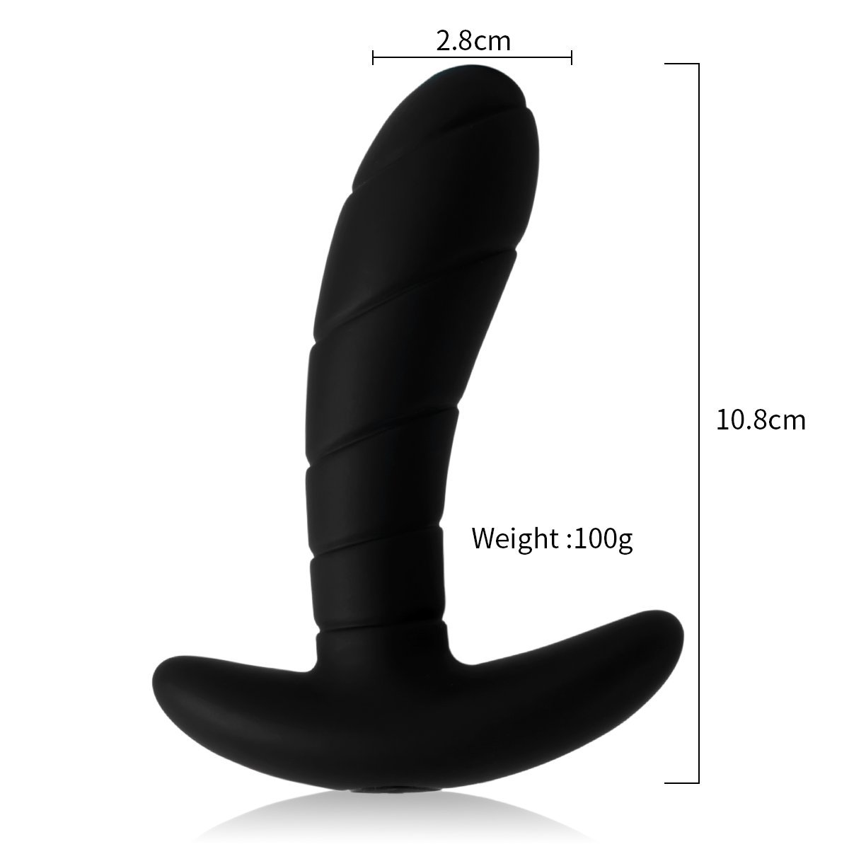 Mini Vibromasseur Stimulateur Prostate Anal Périnée Plug Anal pour Homme ou Stimulation Vaginal