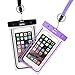 EOTW 2 Pack IPX8 Universal Waterproof Case, Waterproof Phone Pouch Dry Bag Fit for iPhone 11/11 Pro Max/Xs Max/XR/X/8/8P Galaxy S20 up to 6.8