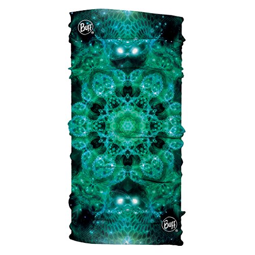 BUFF Original Multifunctional Headwear, Green Mandala, One Size