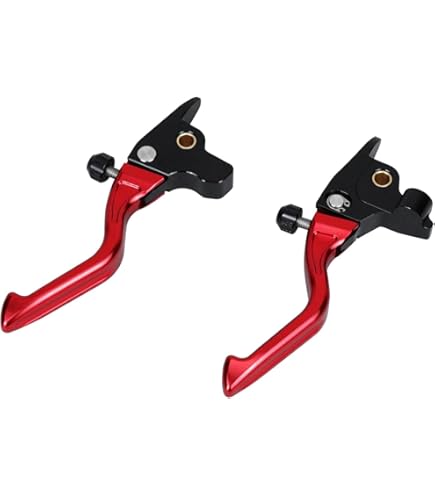 2024 Road Glide Blue Brake Clutch Lever, 3 Finger Clutch Levers, CNC Shorty Lever Compatible With 2023-2025 CVO Road Glide, 2024-2025 Harley Touring Road Glide/Road Glide CVO ST - View #3
