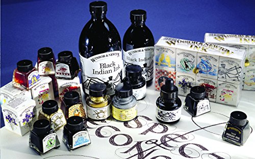 Winsor & Newton Drawing Ink Bottle, 14ml, Gold