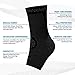 HaveDream Ankle Brace Compression Support Sleeve (2Pairs) for Injury Recovery, Joint Pain and More. Plantar Fasciitis Foot Socks with Arch Support, Eases Swelling, Heel Spurs, Achilles Tendon (M)