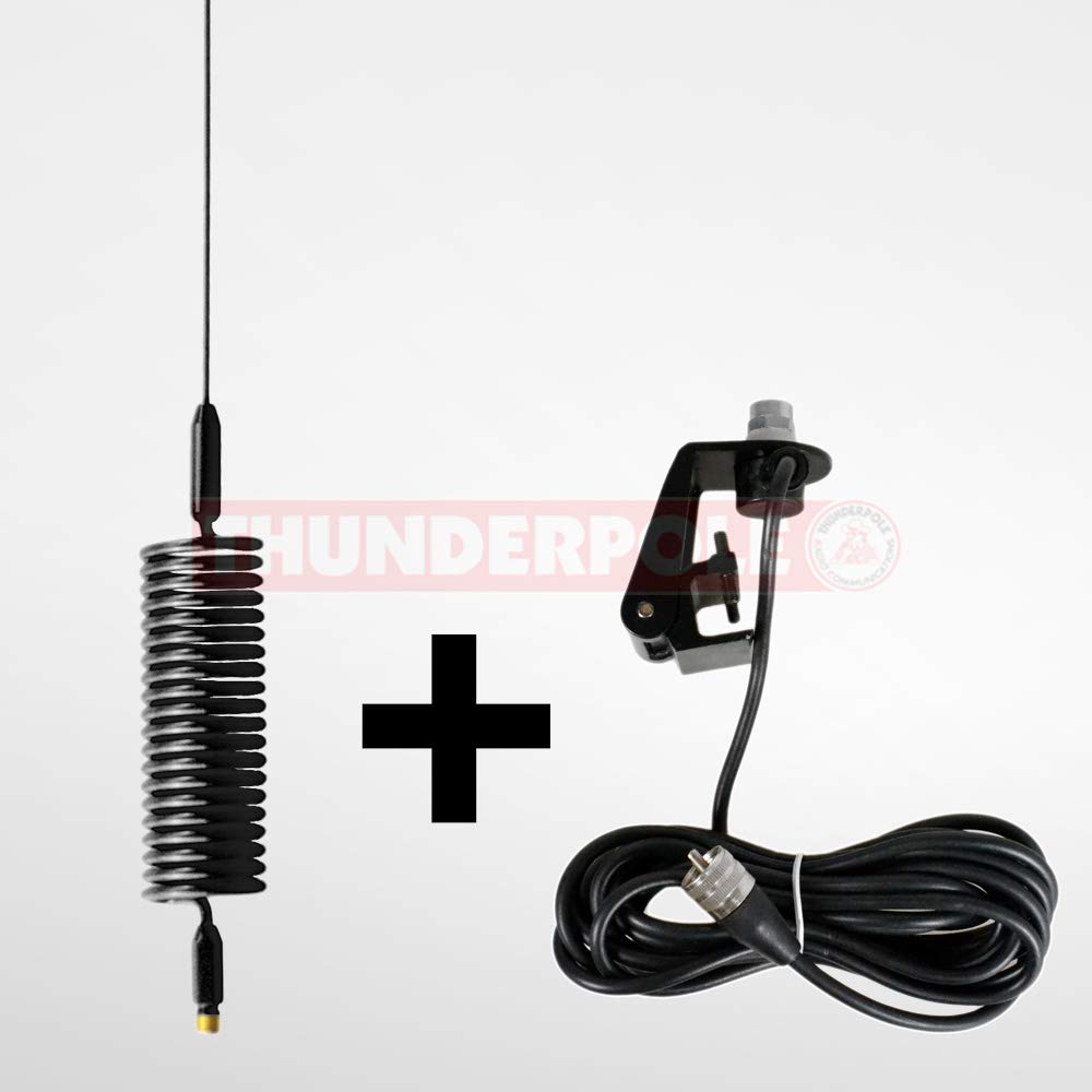 Thunderpole Mini Orbitor Aerial & Gutter Mount Kit | Springer CB Radio Antenna