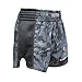 NEW! Anthem Athletics RECKONER Retro Style Muay Thai / Boxing / Kickboxing Shorts - Black Camo - XX-Large