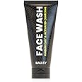 Ballsy Men's Face Wash, Light Exfoliating with Activated Charcoal, Kaolin Clay, and Plant Extracts for Soothing Skin 6 Fl oz