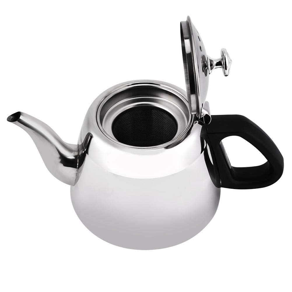 Minimalist ABS teapot with Anti-Corrosion Protection, high Performance teapot for Home in The Kitchen(2L with Filter)