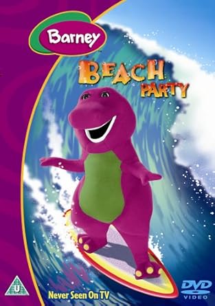 Barney Beach Party 2002 Dvd Amazon Co Uk Barney Dvd Blu Ray