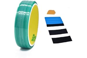 MOCK ST Cutting Tape No-Knife Tape Design Line Finish Line Vinyl Wrap Cutting Tape (10m / 32feet w Toolkit)
