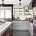 LALUZ Semi Flush Mount Adjustable Track Lighting 1-Light Ceiling Lights (1 Head)