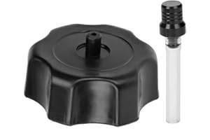 HIAORS Gas Fuel Tank Cap Cover with Breather Vent Hose for Metal Tank 50cc 70cc 90cc 110cc 125cc ATV Quad 4 Wheeler Coolster TaoTao Buyang Coolsport Sunl Eagle JCL Peace Quad