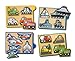 Melissa & Doug Vehicles Mini-Puzzle Pack