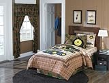 John Deere Tractor Boys Twin Comforter & Sheet Set (4 Piece Bedding)