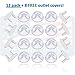 Ultimate Soft Corner Furniture / Coffee Table Guard Bumpers (12 pack) by Toogli. Includes 3M Adhesive & FREE Set of 8 Electrical Outlet Plug Protectors. Best Home Baby Proofing Package For Any Family.