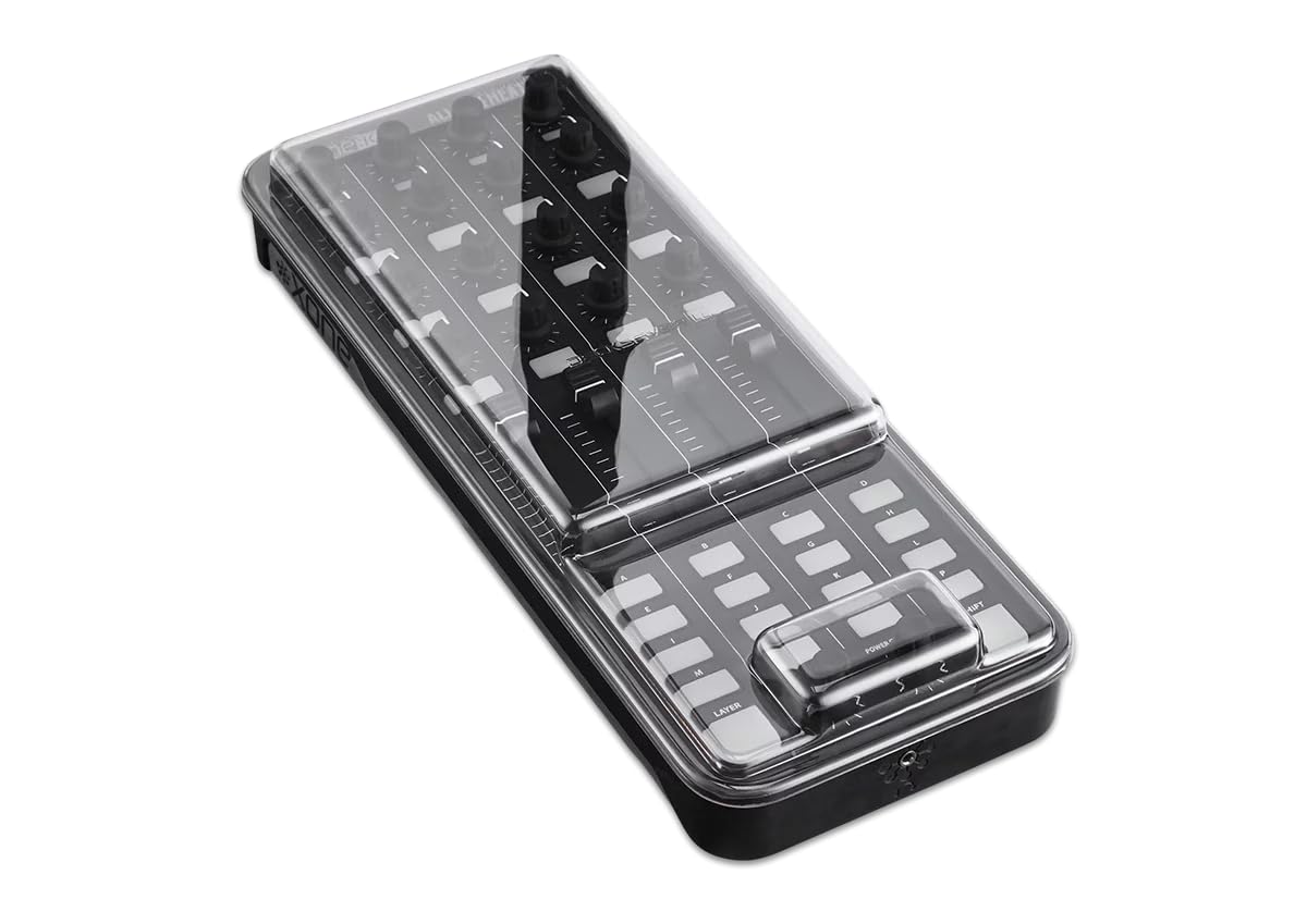 Decksaver LE Cover for Allen & Heath Xone K2 - Super-Durable Polycarbonate Protective lid in Smoked Clear Colour, Made in The UK - The DJs' Choice for Unbeatable Protection