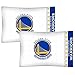 NBA 3pc Golden State Warriors Queen-Full Comforter and Pillowcase Set Basketball Team Logo Bedding