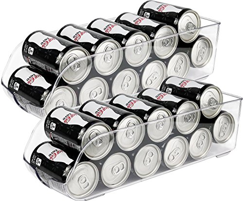 Greenco Refrigerator and Freezer Drink Holder Storage Bin, 13.5