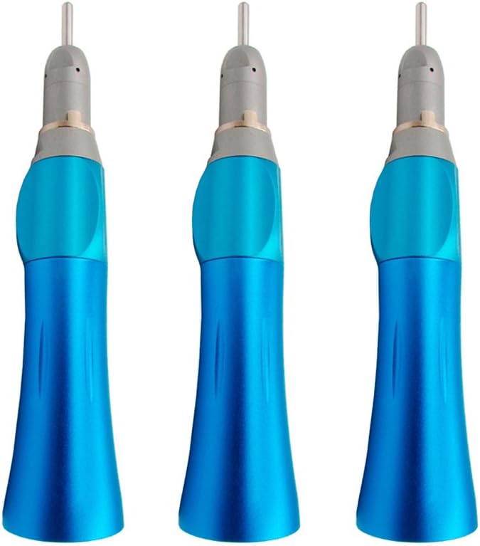Blue Low Speed Straight Hand Tool Set Autoclavable (Pack of 3)