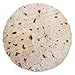 Mermaker Burrito Tortilla Taco Blanket 80 inches for Adult Kids, Realistic Tortilla Throw Blanket Funny Gifts for Women Men Teen Boy Girl, Soft Flannel Food Blanket for Christmas Birthday Gifts-Yellow