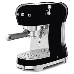 Smeg Manual Espresso Machine with Steam Wand, 15