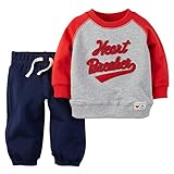 Carter's Baby Boys' Valentine's Day Pullover & Pant Set