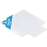 Office Chair Mat for Carpet - Heavy Duty Anti-Slip Floor Mat Carpet Protector 48"x 36" for Low and Medium Pile Carpets and Ru