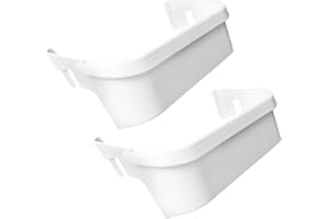 KITFIT UPGRADED 2 PACK 240351601 Refrigerator Freezer Door Bin Compatible with Frigidaire Kenmore Door Shelf Replace 240351600, 240351607