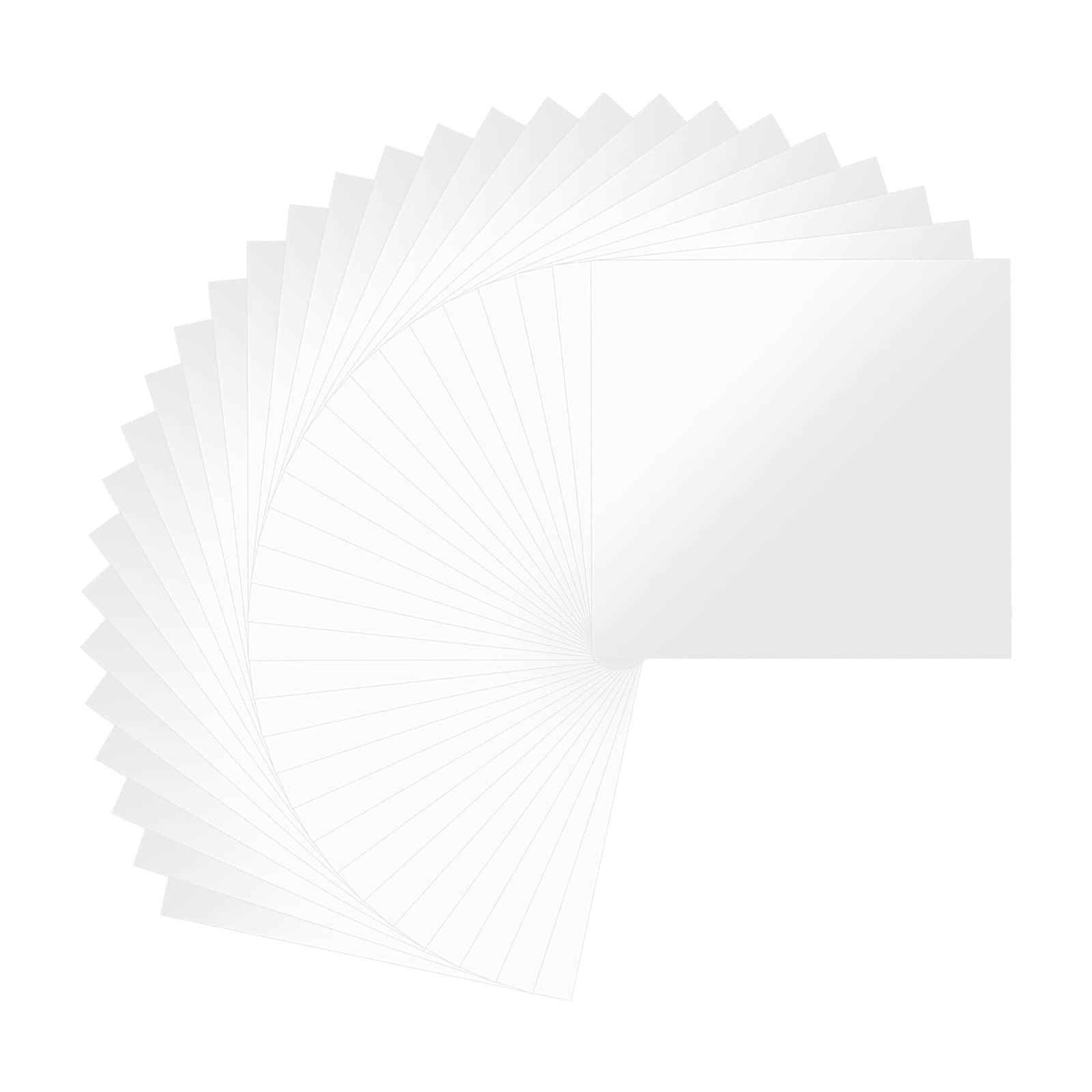 MANCHAP 30 PCS 30 x 30cm/12 x 12 Inch Blank Stencil Sheets, 10 Mil Plastic Stencil Film for Make Your Own Stencils