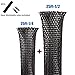 PET Expandable Braided Sleeving 50Ft-1/2 & 1/4 inch Wire Loom, Aibole Braided Cable Sleeve Wire Wrap,Black