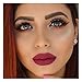 Dollup Beauty Liquid Matte Lipstick Color 'Joy' Burgundy Wine Red with No-Smudge, No-Fade, Long Lasting, Waterproof Formula Choose from 8 glam injected colors