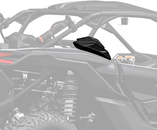 SAUTVS Rear Cage Trim Plastic Cover for Maverick X3, C