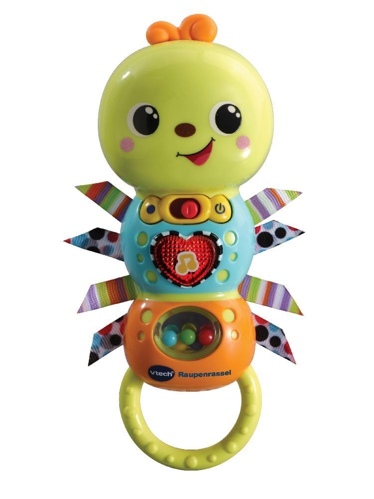 Vtech 80-527804 Caterpillar Rattle Baby Toy