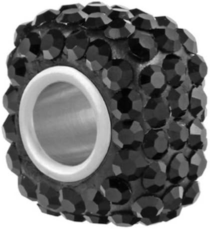 Boxy Jet - Pandora Style Beads, Pandora Style Charms, Pandora Style Bracelets