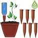 Plant Self-Watering spikes-Automatic Terracotta Plant Watering Stakes-Vacation Watering Device- Self-Irrigation Watering System-Care for Indoor Outdoor Office Flowers（6-Pack）