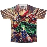 The Avengers- Racing to Action T-Shirt Size M