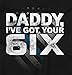 Brisco Brands Daddy I've Got Your 6 Six Cop Dad Baby Romper Boys or Girls