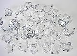 Generic Translucent Clear Acrylic Ice Rocks for Vase Fillers or Table Scatters