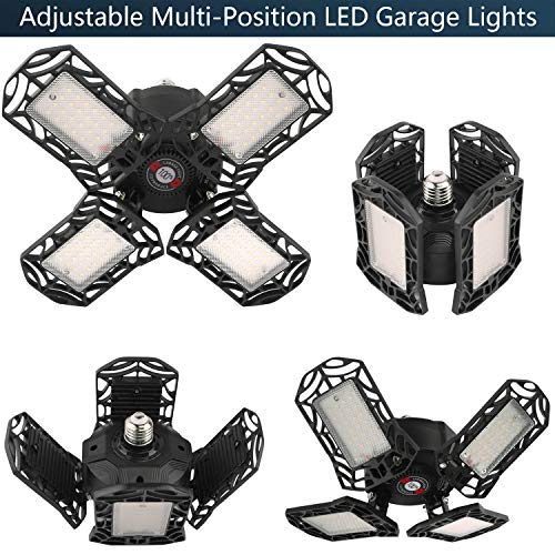 5 LED+Garage+Lights+120W+Multi+Position