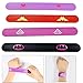 Dress up Costume Cape and Mask Set with Drawstring Backpack and Matching Shaped Rubber Wristbands for Kids, Birthday Party Children (4pcs for Girls)