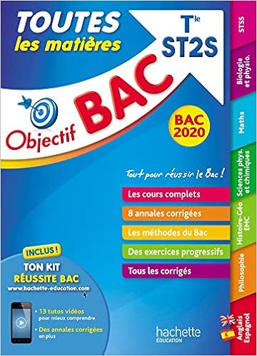 Objectif Bac 2020 Toutes les matières Term ST2S Objectif Bac 2020 Toutes les matières Term ST2S