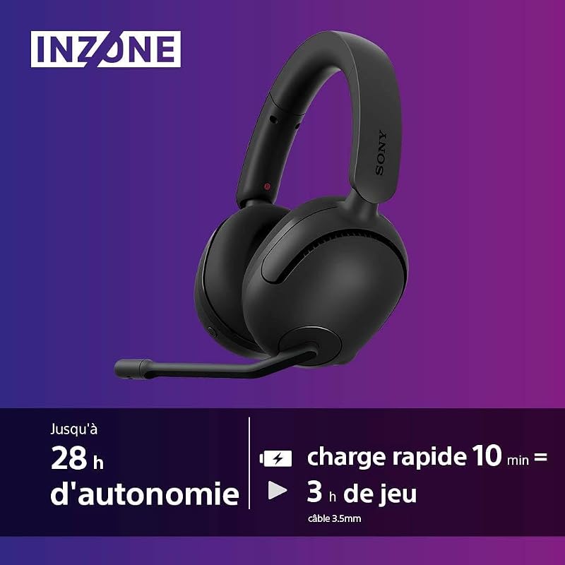 INZONE H5 Casque Gaming sans Fil