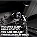Fast Lightning Speed 3.1 amp Car Charger iPhone 7, 6, X, 8, 5. 3ft Long Cable Cord, Extra USB Port - Charge 2 Devices at Once, Cigarette Lighter Adapter iPads & iPhones Plus & XL Sizes