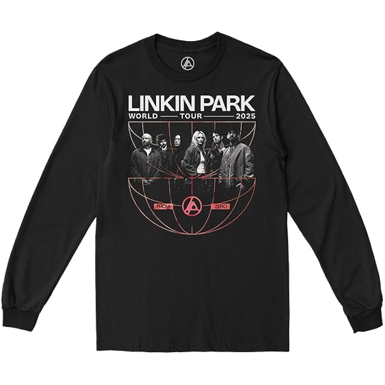 Amazon.com: Linkin Park From Zero Logo Long Sleeve T-Shirt