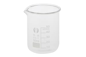 Durable Lab Beaker Clear Measuring Cup Glass Beaker High TEM